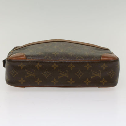 LOUIS VUITTON Monogram Compiegne 28 Clutch Bag M51845 LV Auth bs7250