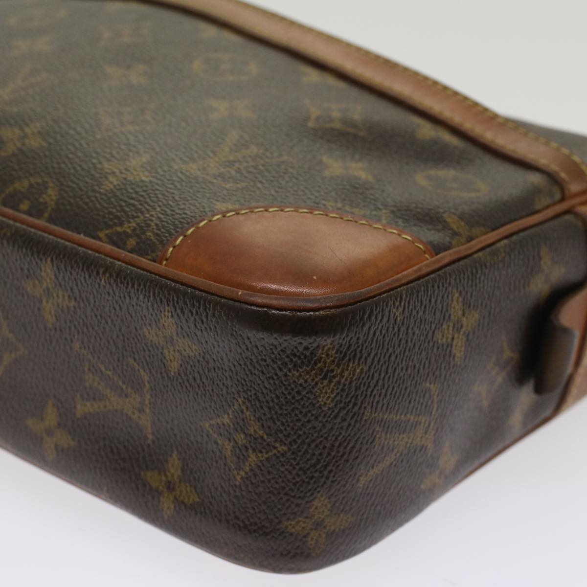 LOUIS VUITTON Monogram Compiegne 28 Clutch Bag M51845 LV Auth bs7250