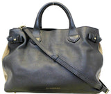 Burberry Bag Calf Leather House Check Medium Banner Tote