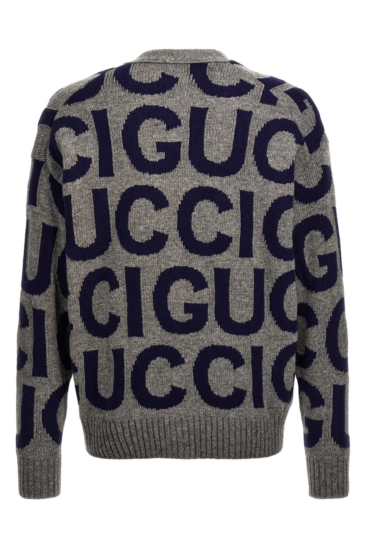 Gucci Men Logo Cardigan