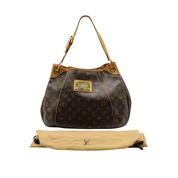 LOUIS VUITTON Brown Monogram Canvas Galliera Pm France