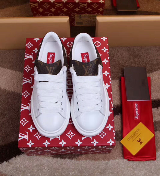 The Bags Vibe - Louis Vuitton AC Sup Red White Sneaker