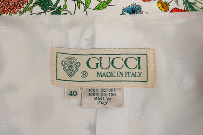 Veste fleurie Gucci