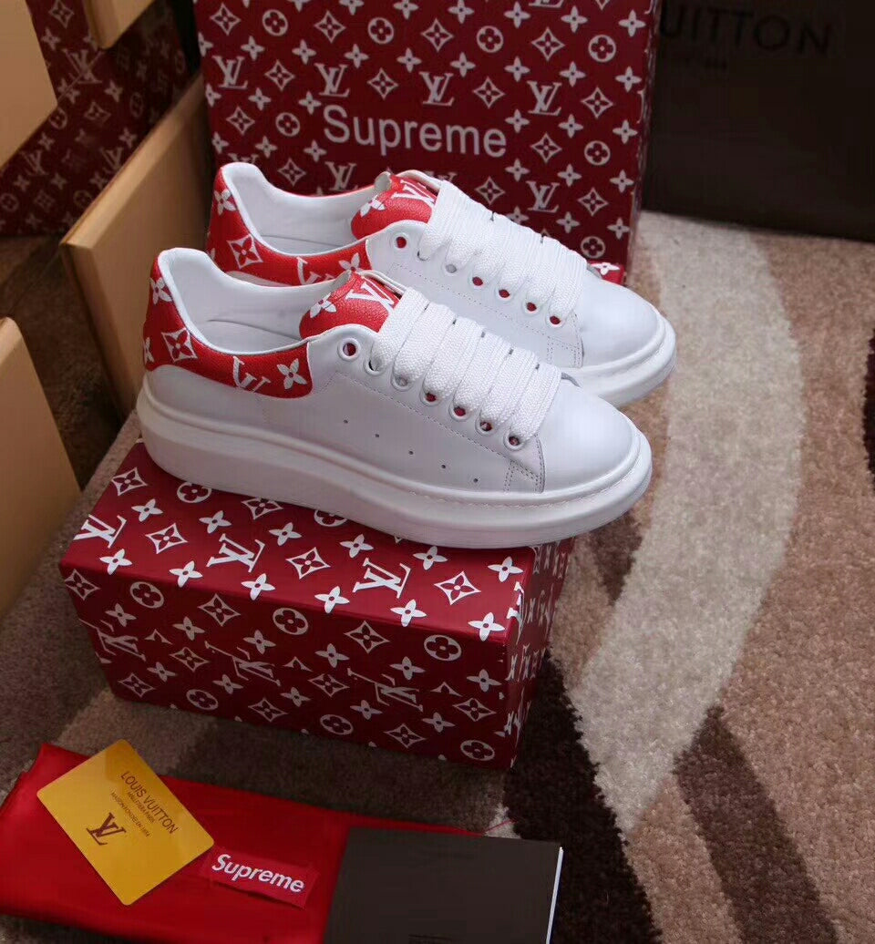 The Bags Vibe - Louis Vuitton AC Sup Red White Sneaker