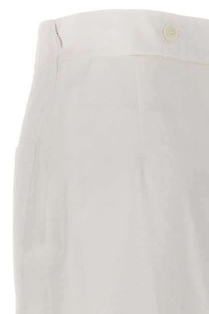 Prada Women Cotton Pencil Skirt