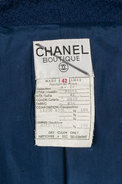 Veste bleue Chanel