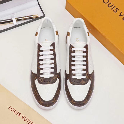 The Bags Vibe - Louis Vuitton Casual Low White Brown Sneaker