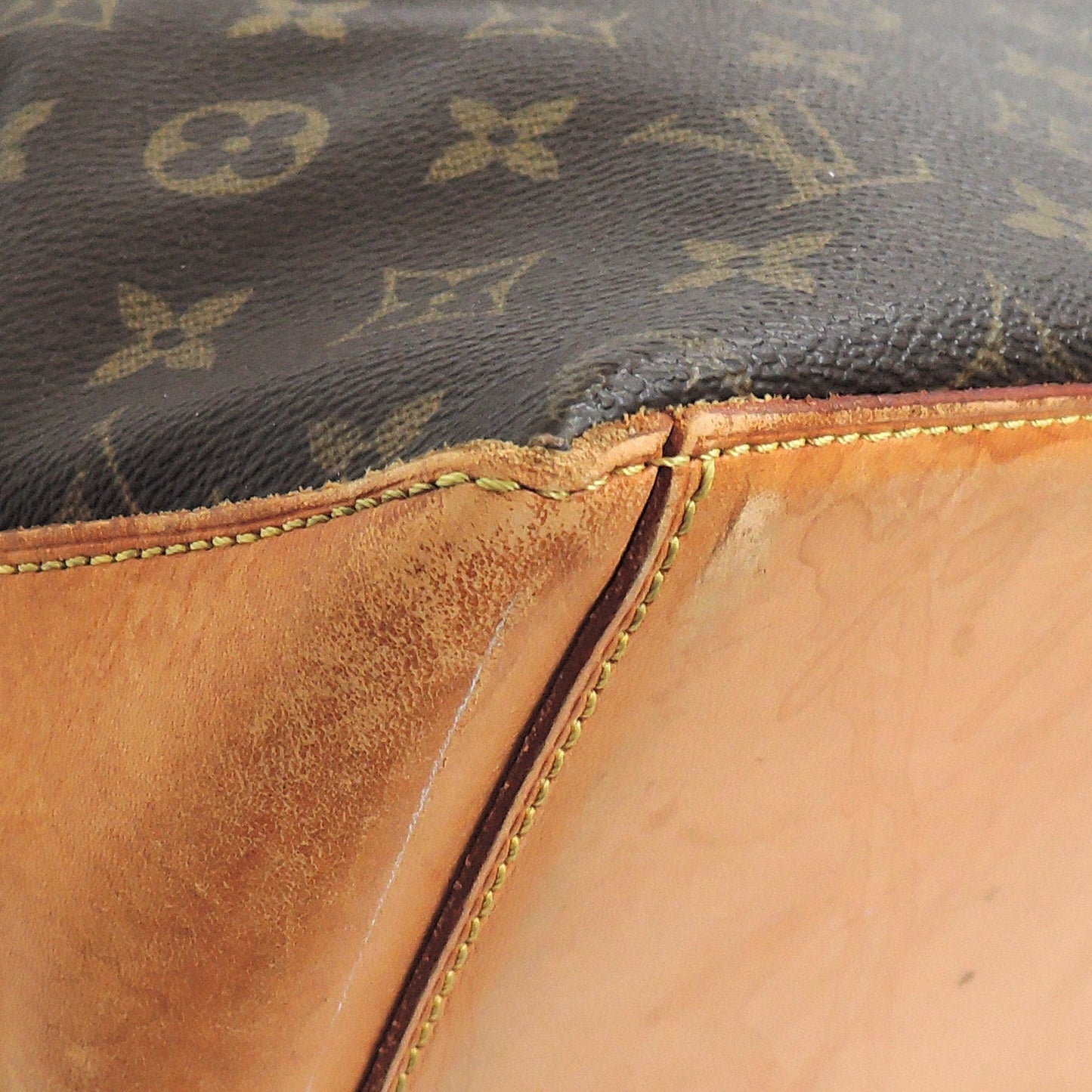 Louis Vuitton Cabas Mezzo Brown Monogram Canvas