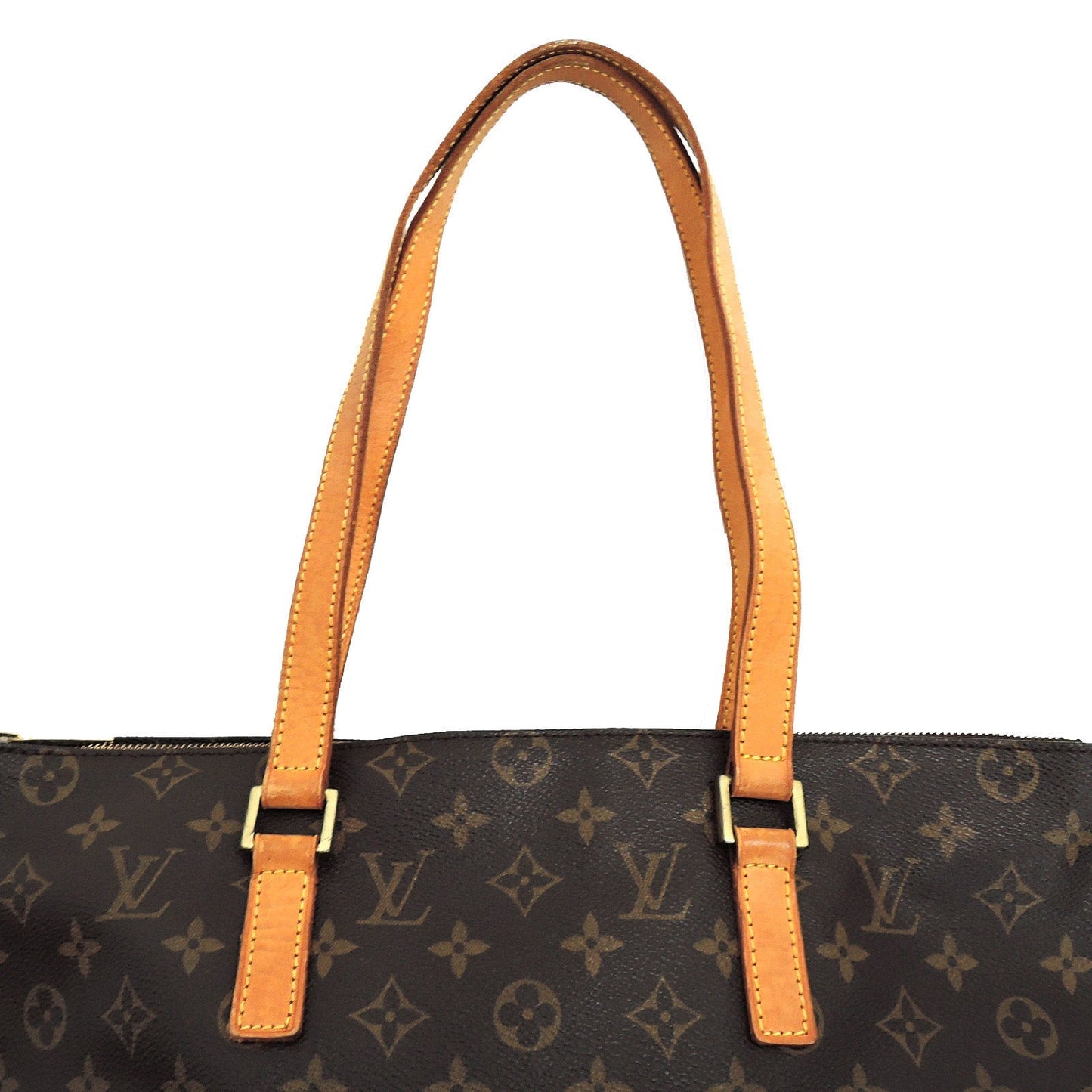 Louis Vuitton Cabas Mezzo Brown Monogram Canvas