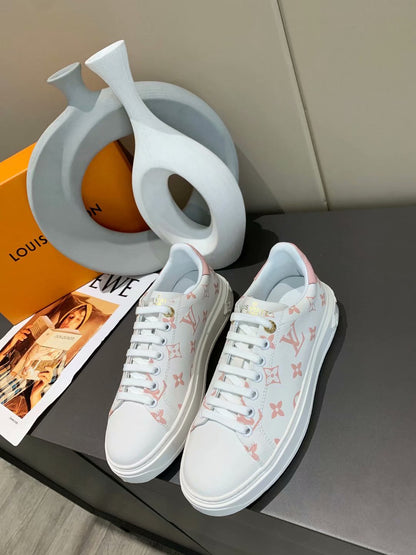 The Bags Vibe - Louis Vuitton Time Out PInk Sneaker