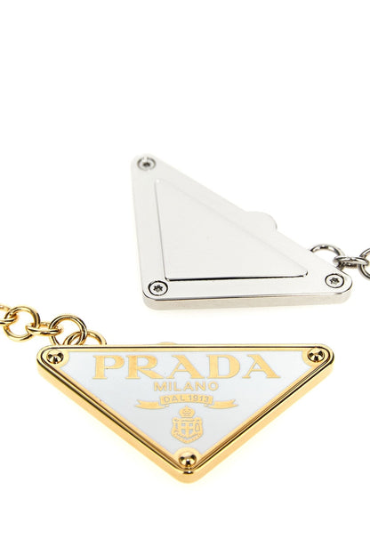 Prada Women Logo Keyring