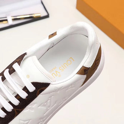 The Bags Vibe - Louis Vuitton Casual Low White Brown Sneaker