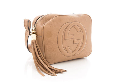 Gucci Beige Soho Disco Handbag