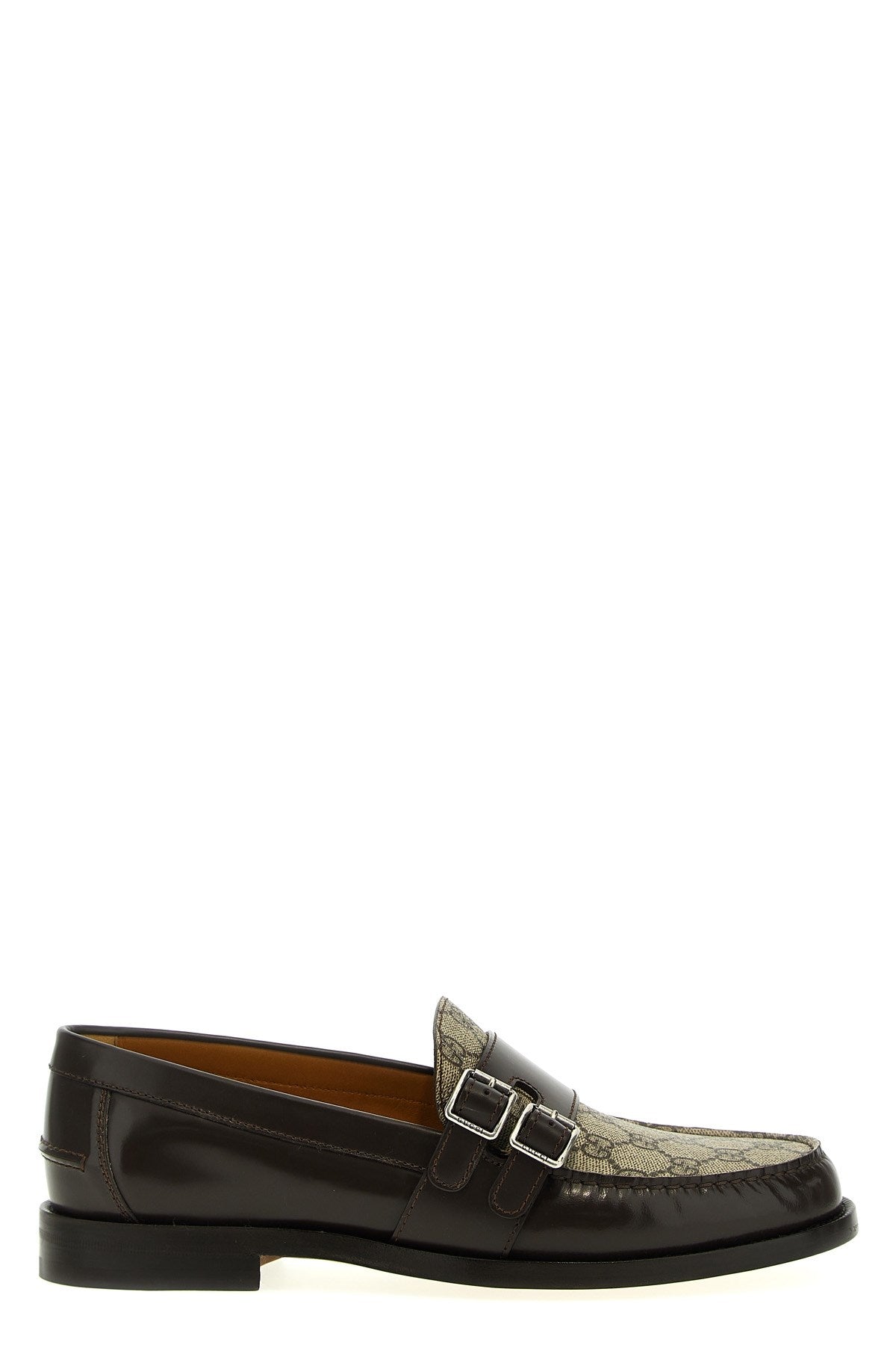 Gucci Men 'Gg' Buckle Loafers