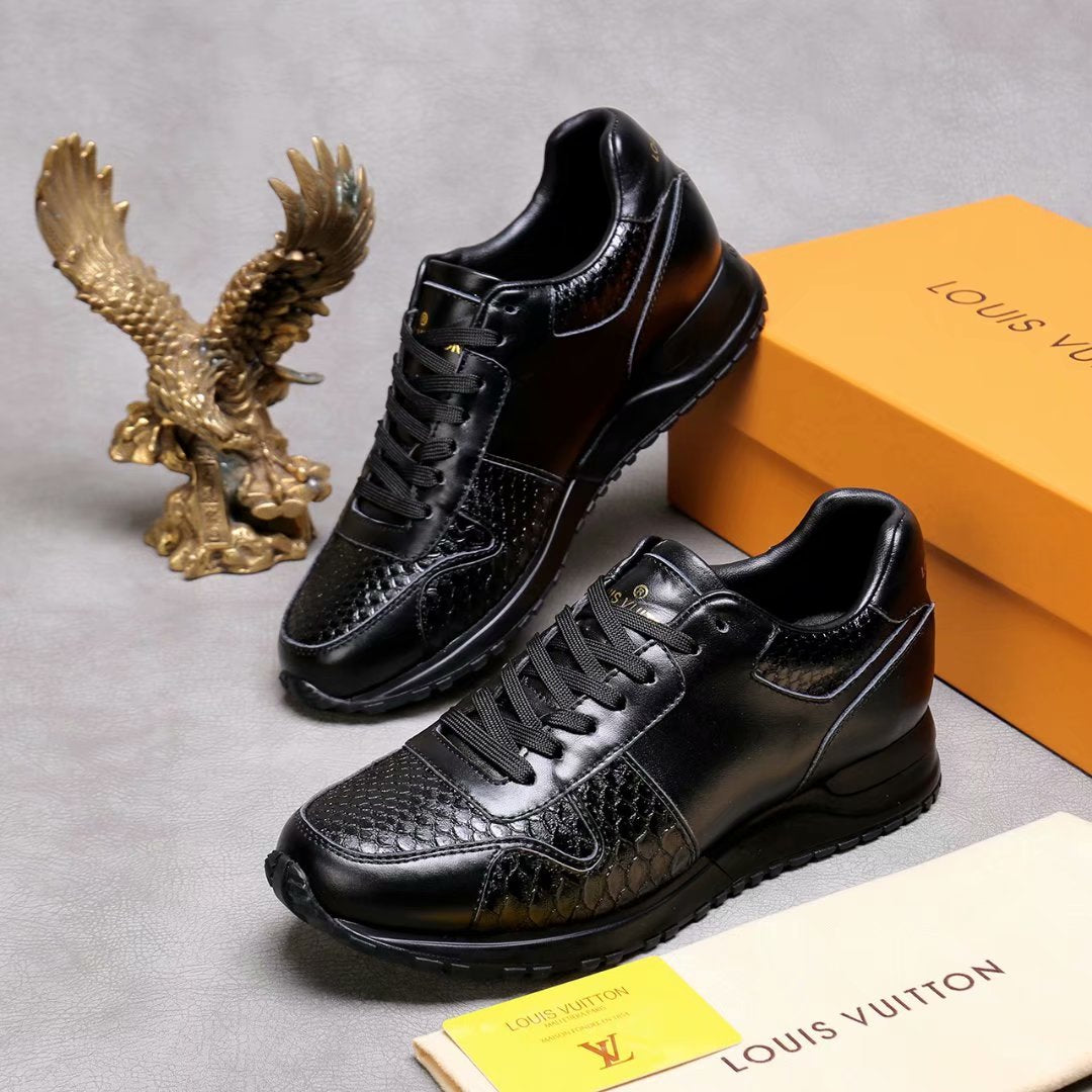 The Bags Vibe - Louis Vuitton Run Away Low Top Black Sneaker