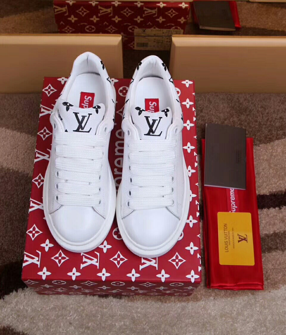 The Bags Vibe - Louis Vuitton AC Sup Red White Sneaker