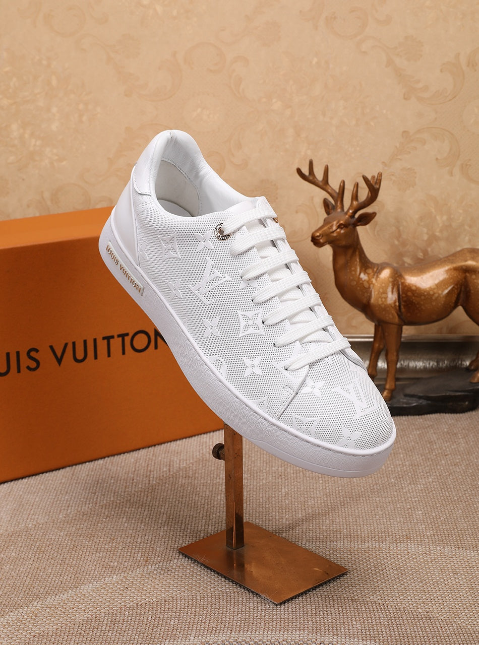 The Bags Vibe - Louis Vuitton Time Out White Sneaker