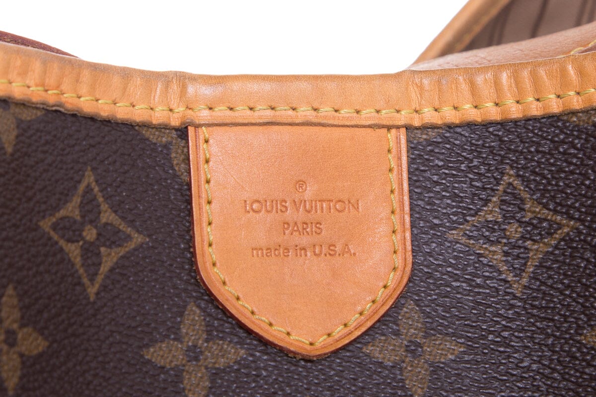 Louis Vuitton Brown Monogram Zipper Detail Hobo