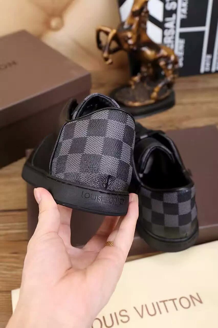 The Bags Vibe - Louis Vuitton LWnogram Line Up Black Sneaker