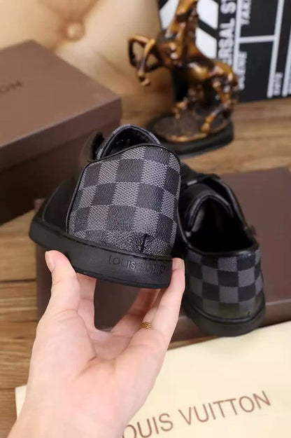 The Bags Vibe - Louis Vuitton LWnogram Line Up Black Sneaker