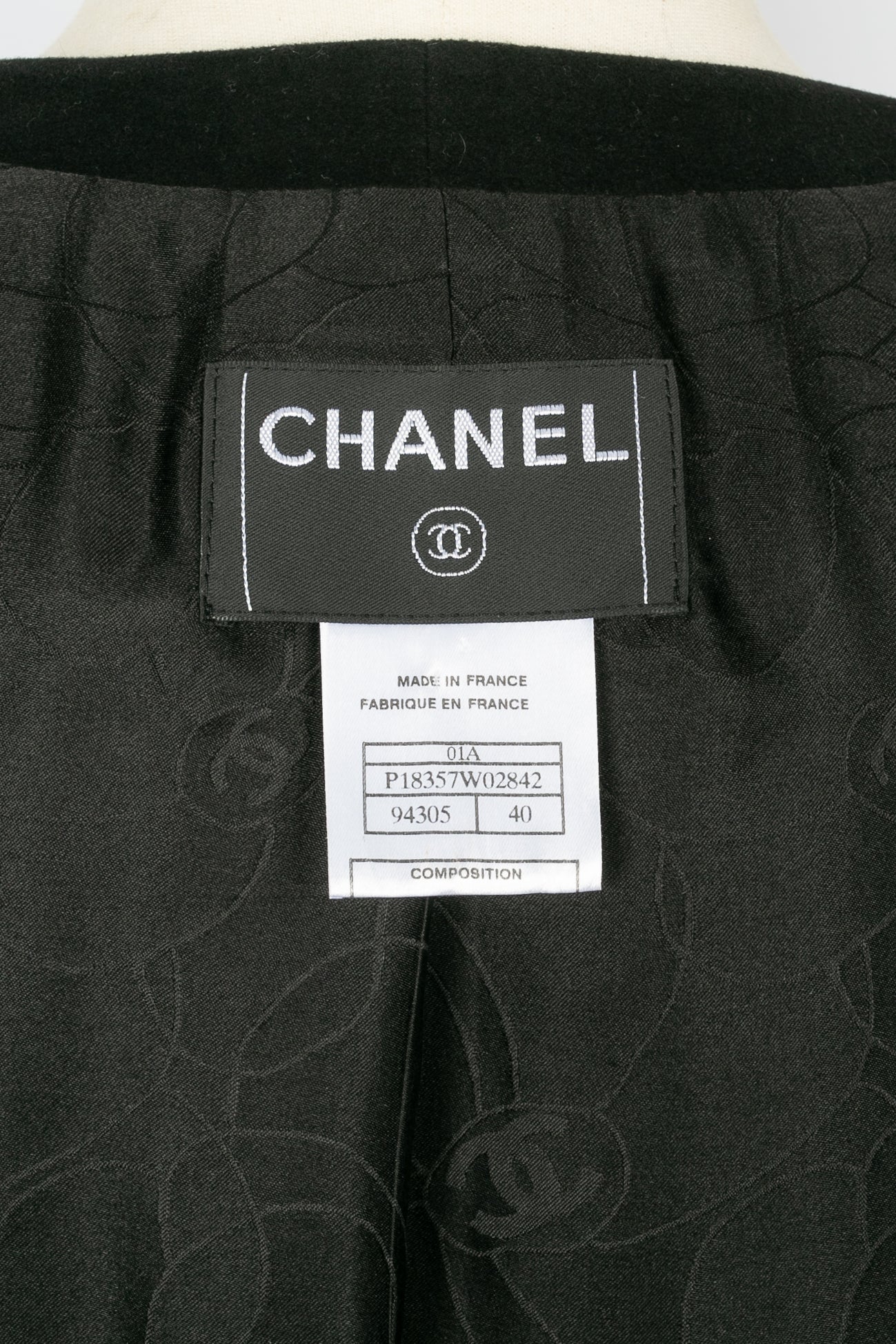 Veste à paillettes Chanel