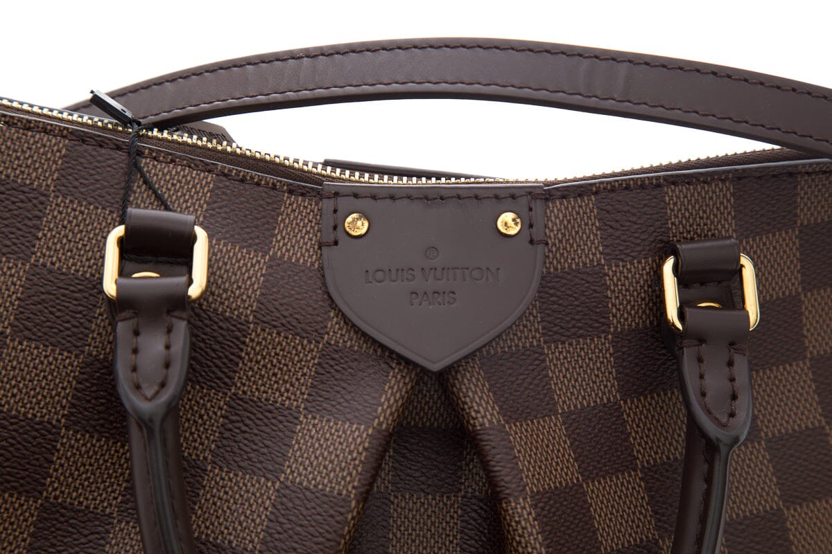 Louis Vuitton Brown Damier Ebene Siena Handbag