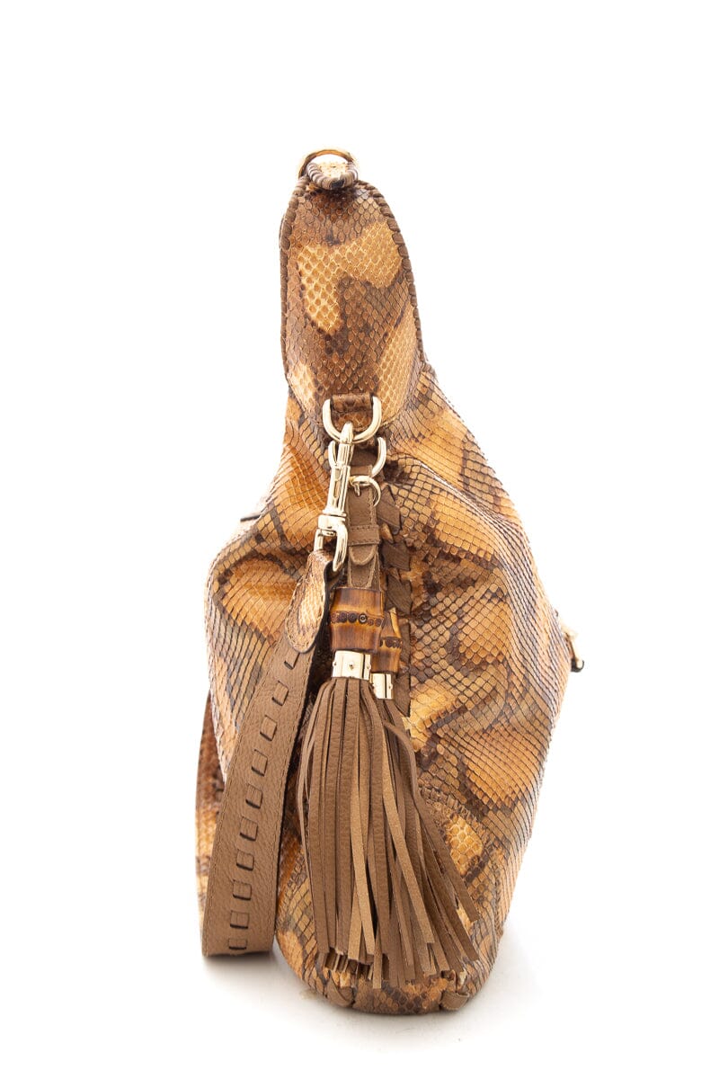 Gucci Vintage Jackie Python Hobo