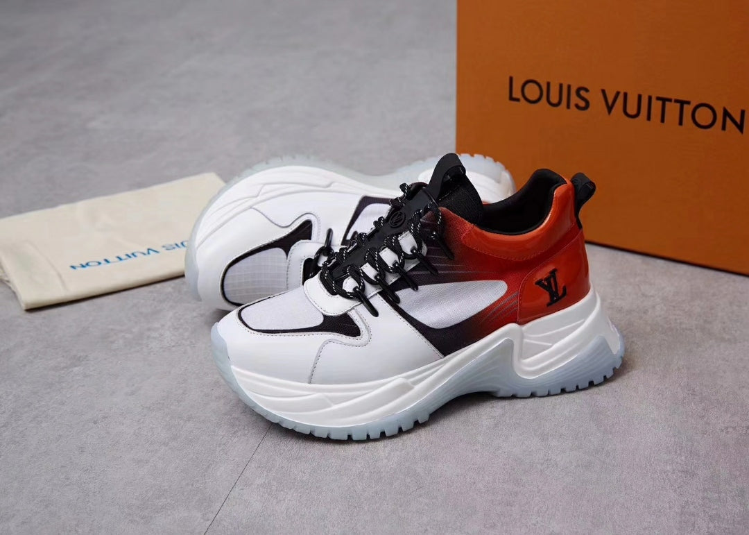 The Bags Vibe - Louis Vuitton Run Away Pulse Orange Sneaker