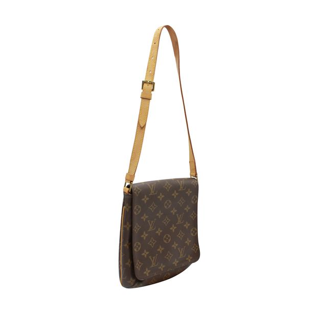 LOUIS VUITTON Vintage Monogram Canvas Shoulder Bag