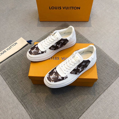 The Bags Vibe - Louis Vuitton Casual Low White Brown Sneaker