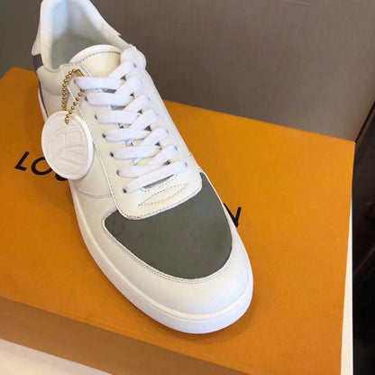 The Bags Vibe - Louis Vuitton Rivoli Low Gray White Sneaker