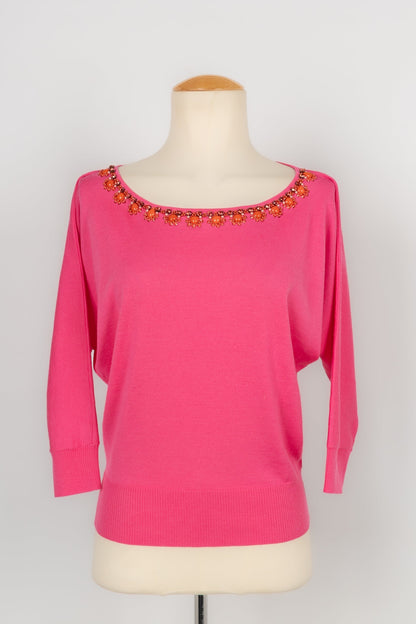 Petit pull rose Dior