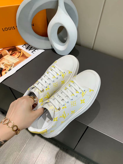 The Bags Vibe - Louis Vuitton Time Out Yellow Sneaker