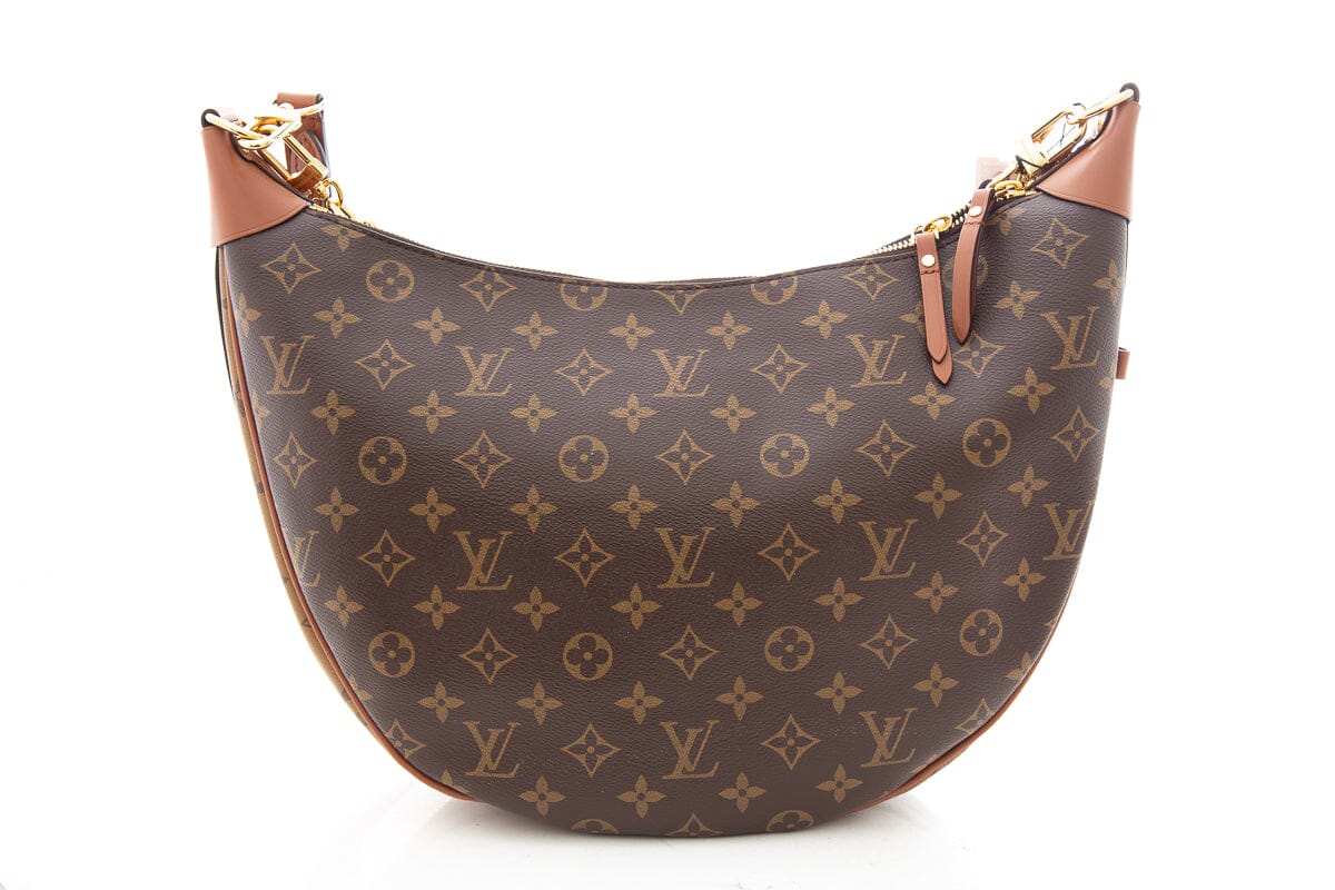 Louis Vuitton Brown Reverse Monogram Hobo