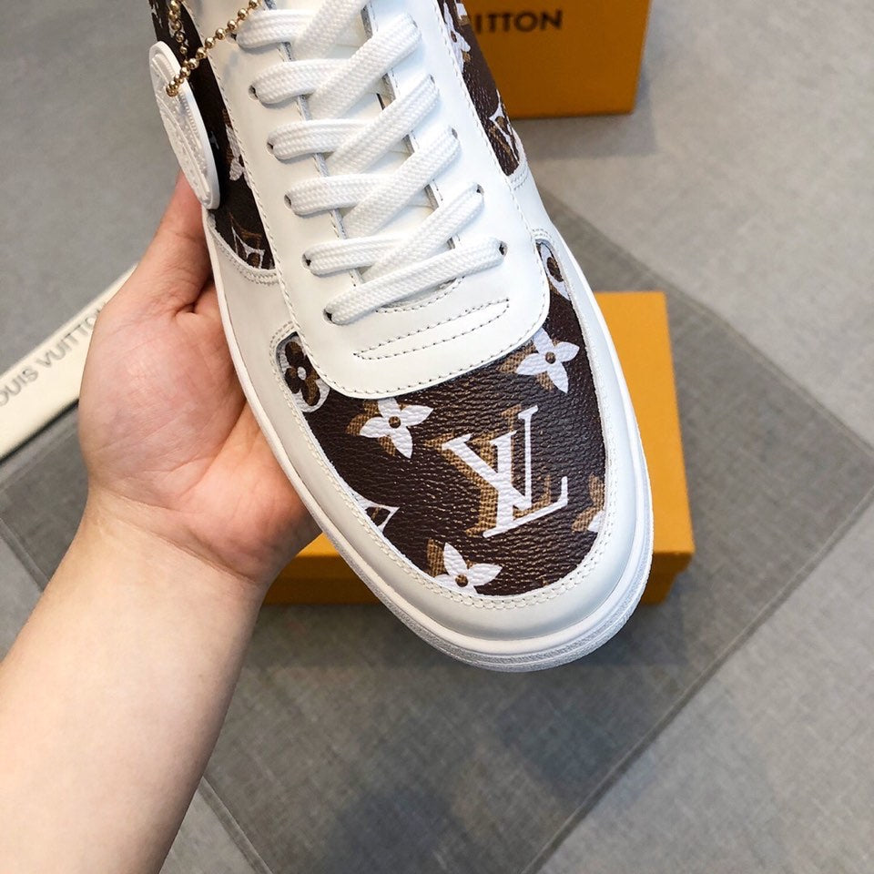 The Bags Vibe - Louis Vuitton Casual Low White Brown Sneaker