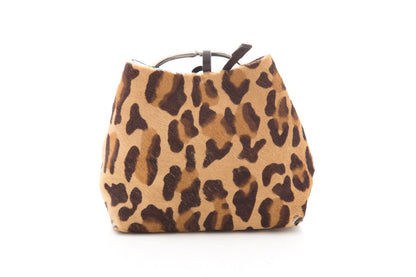 Prada Cheetah Small Pony Hair Handbag