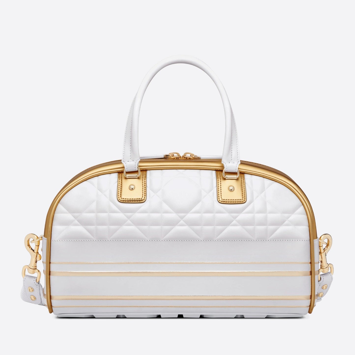 MEDIUM DIOR VIBE ZIP BOWLING BAG