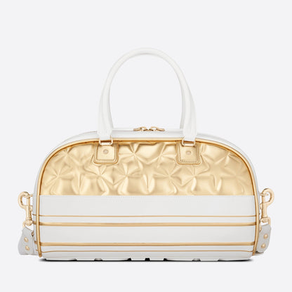 MEDIUM DIOR VIBE ZIP BOWLING BAG