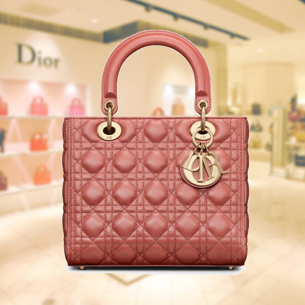 MEDIUM LADY DIOR BAG