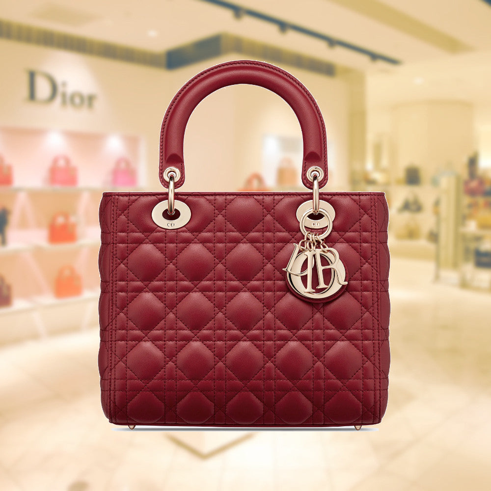 MEDIUM LADY DIOR BAG