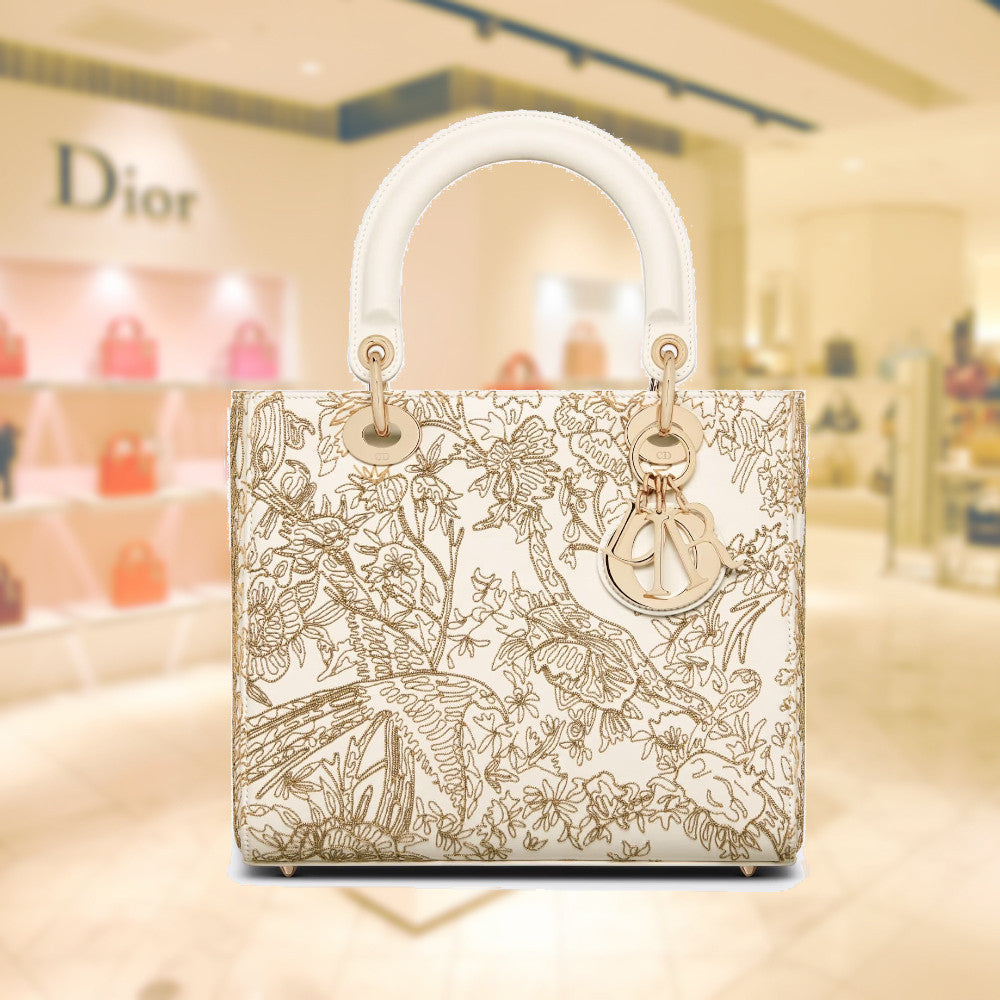 MEDIUM LADY DIOR BAG