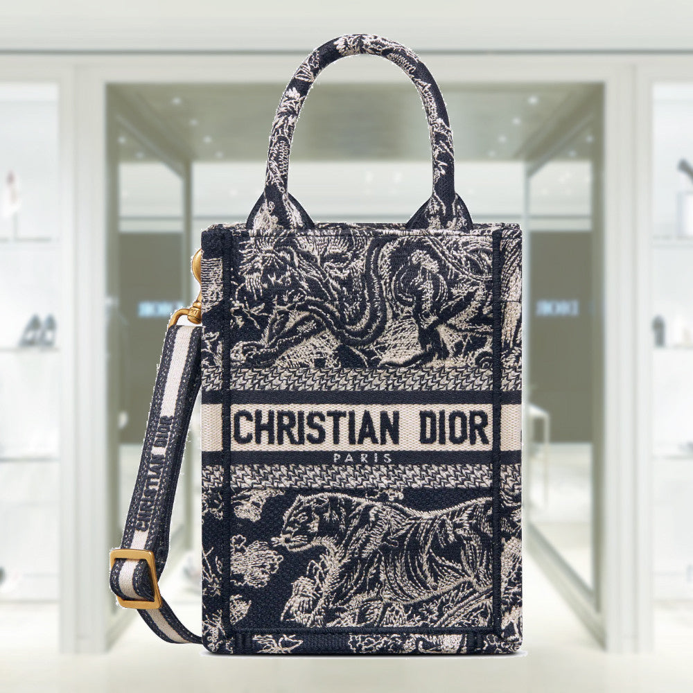 MINI DIOR BOOK TOTE PHONE BAG