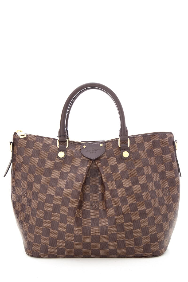 Louis Vuitton Brown Damier Ebene Siena Handbag