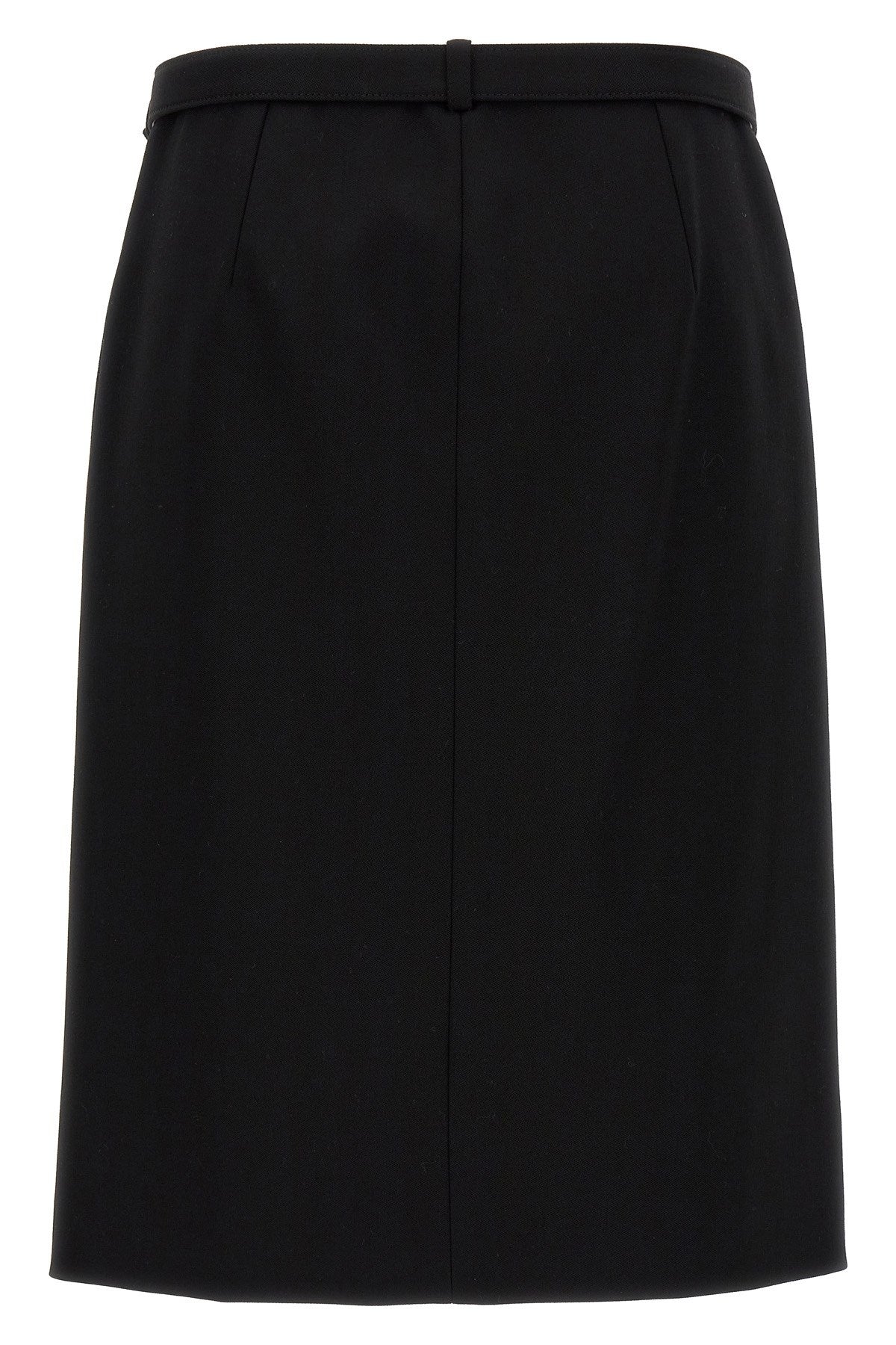 Gucci Women Wool Skirt With Removable Belt