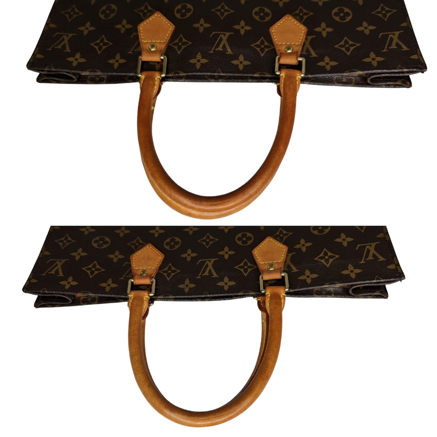 Louis Vuitton Vintage Monogram Canvas Sac Plat Tote