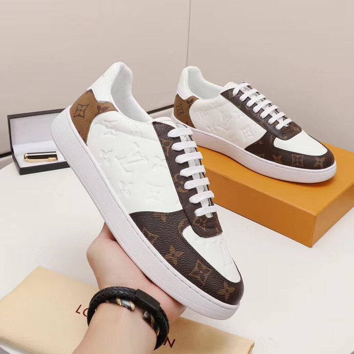 The Bags Vibe - Louis Vuitton Casual Low White Brown Sneaker