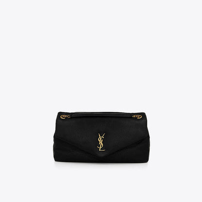 Saint Laurent Women Large Calypso Leather Chain Bag