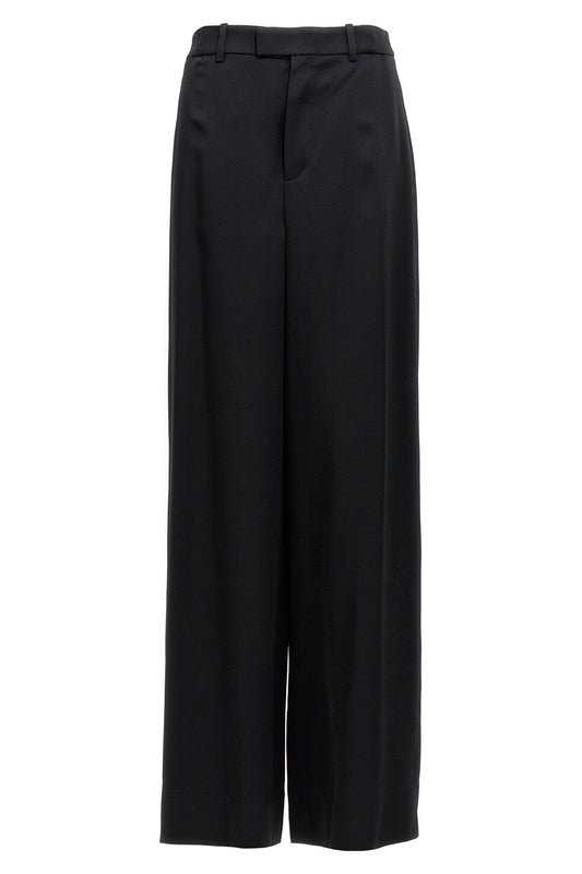 Saint Laurent Women Satin Crêpe Pants