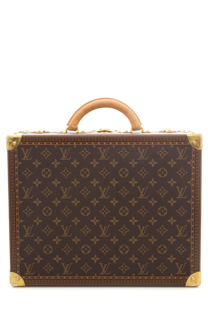 Louis Vuitton Brown Monogram & Multicolor Handpainted Trunk