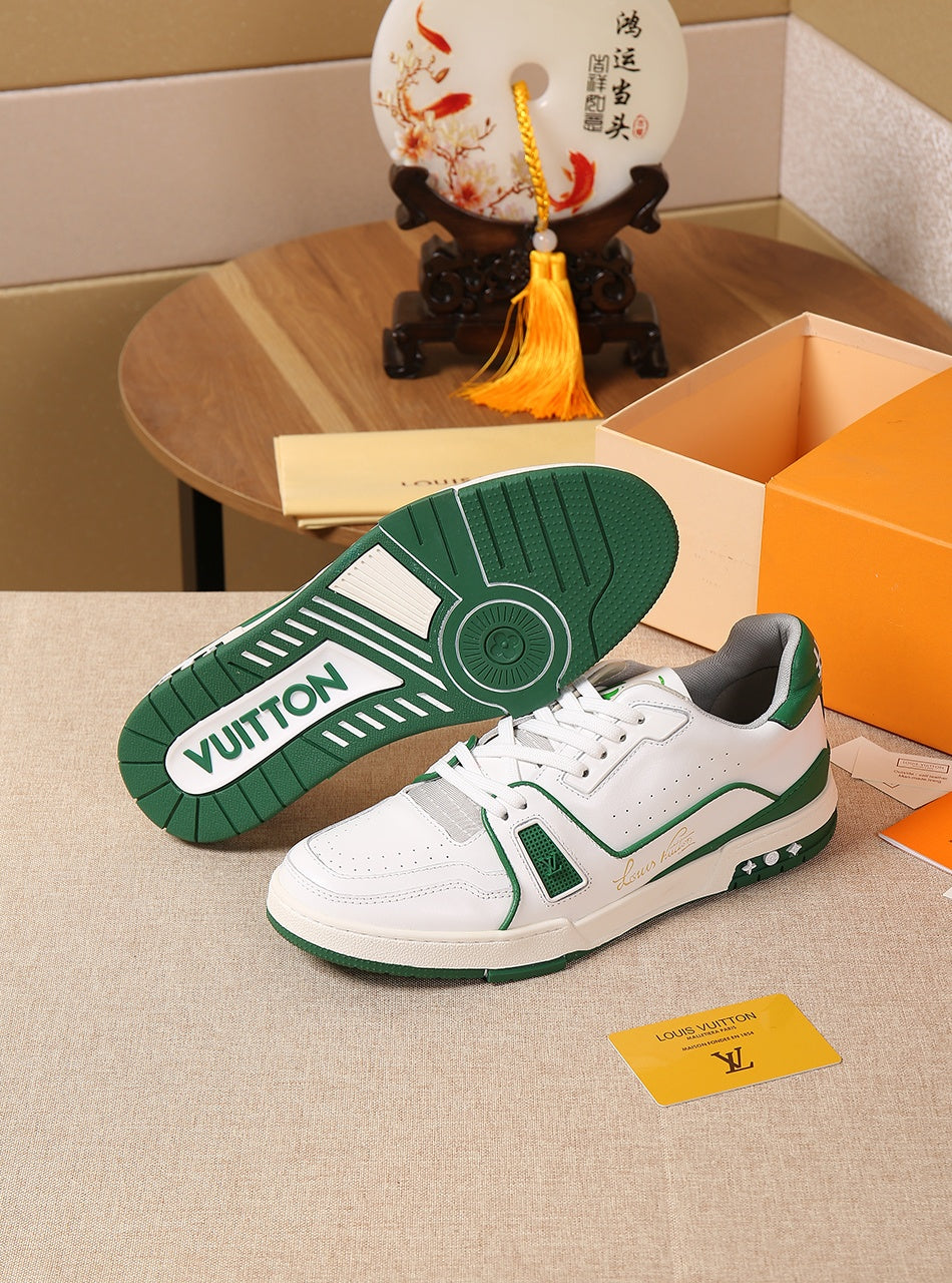 The Bags Vibe - Louis Vuitton Traners Vert Green Sneaker